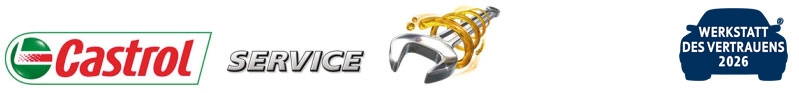 Castrol Service Werkstatt und Werkstatt des Vertrauens